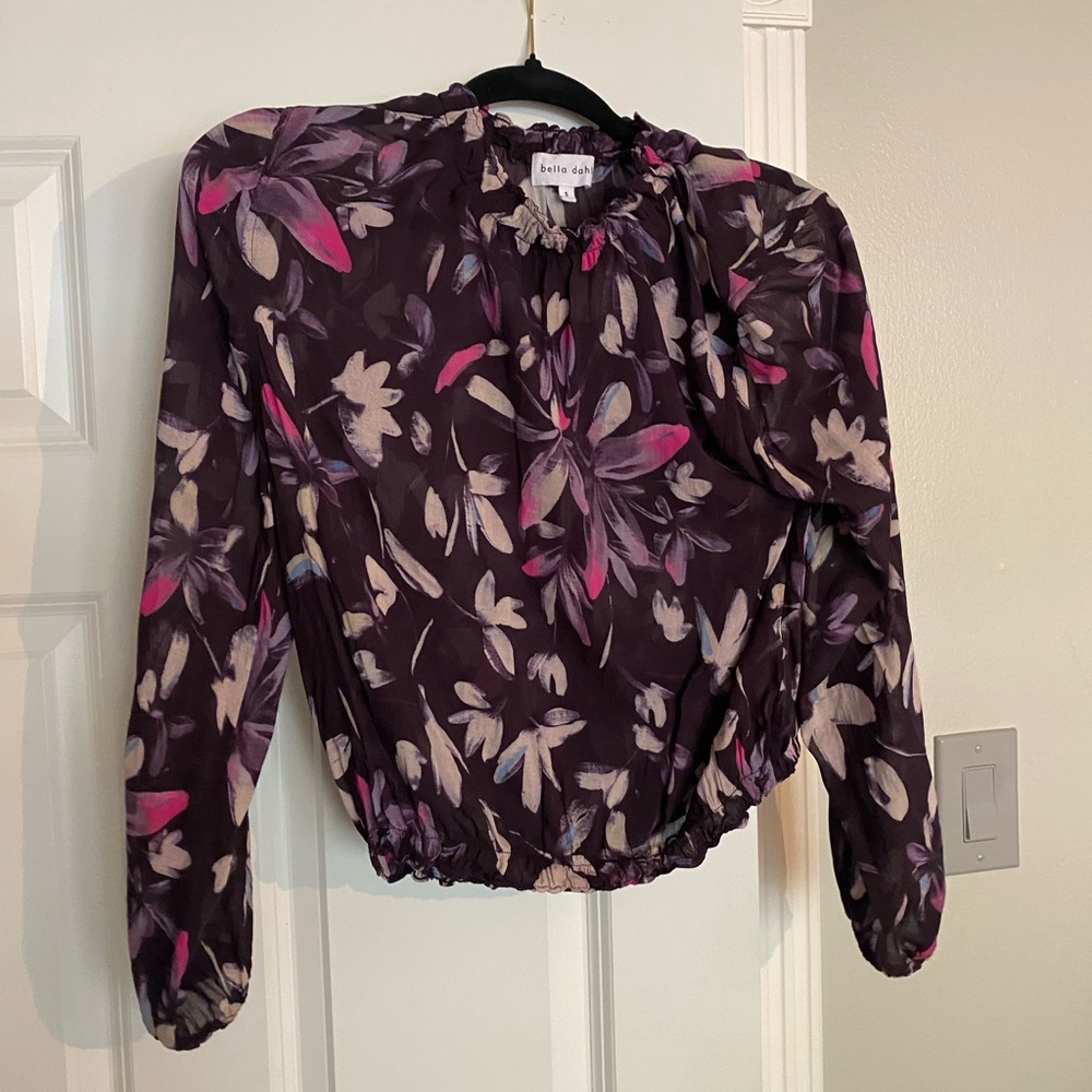 Bella Dahl floral blouse